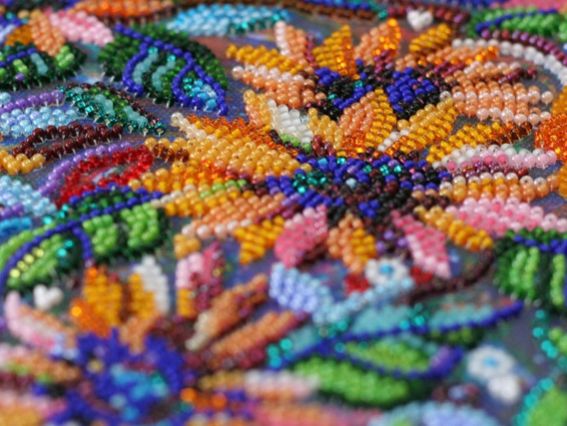 Набор для вышивания чешским бисером AB-653 Символ солнца, Абрис Арт