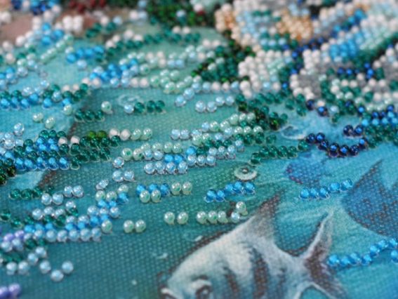 Набір для вишивання бісером AB-667 Русалонька Абріс Арт