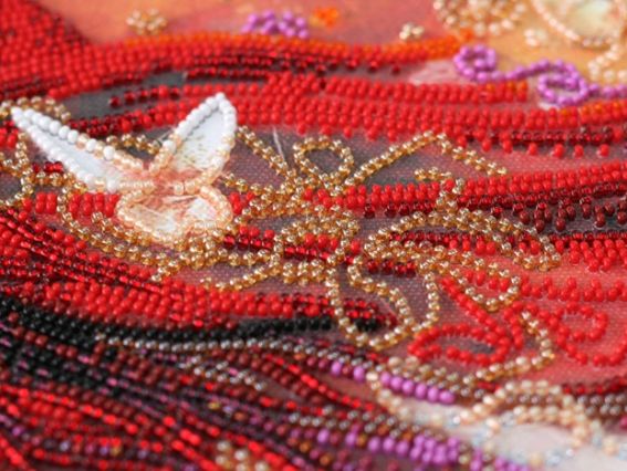 Набір для вишивання бісером AB-672 Та, що танцює світло, Абріс Арт