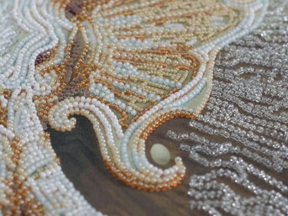 Набір для вишивання бісером AB-681 Білий, Абріс Арт