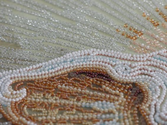 Набір для вишивання бісером AB-681 Білий, Абріс Арт