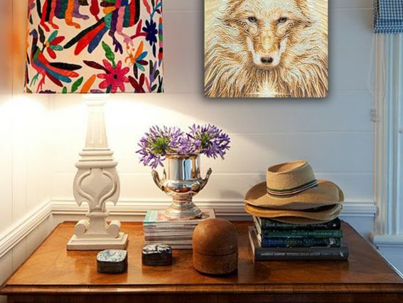 Набір для вишивання бісером AB-683 Вождь (вовк), Абріс Арт