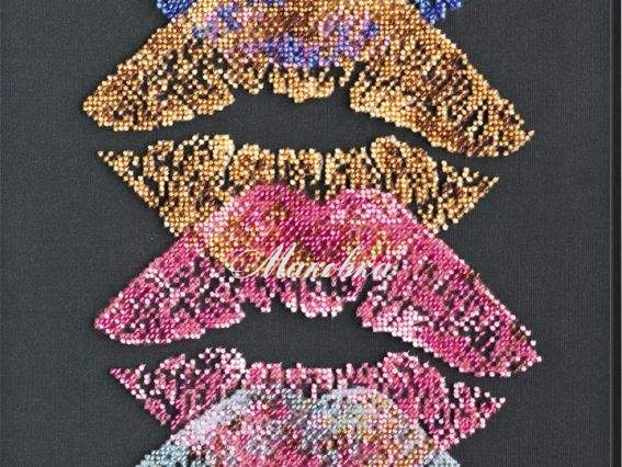 Вышивка бісером AB-721 Арт фешн Абрис Арт