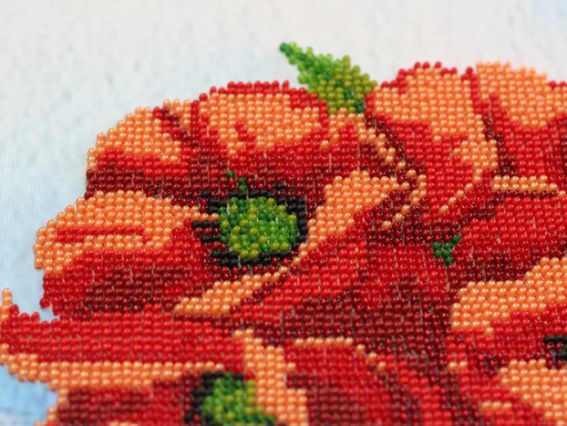 Набір для вишивання бісером AB-761 Літо-1 Абріс Арт