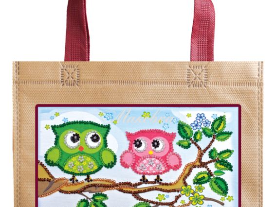Набір для вишивання Сумка Дві сови, АСА-002, Абрис Арт Набір для вишивання Сумка Дві сови, АСА-002, Абрис Арт