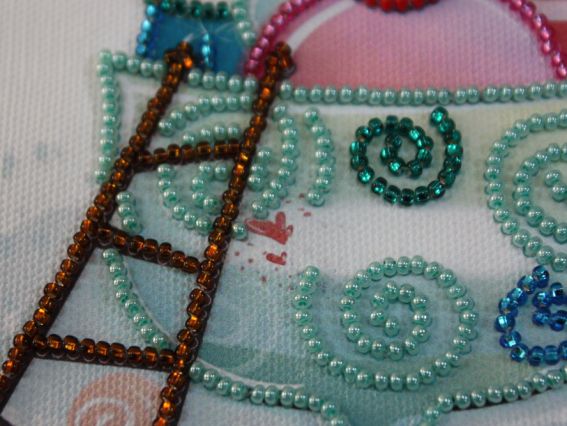 Набір для вишивання бісером Сумка Ескімо любові, АСА-007, Абрис Арт