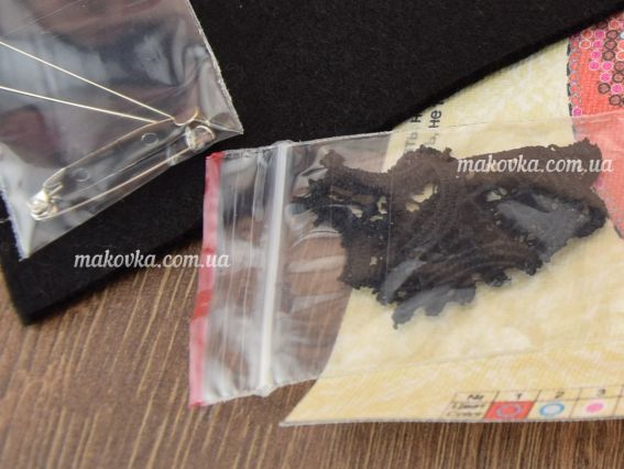 Набор для вышивання Прикраса AD-014 Пристрасть,, бісер. Абріс Арт