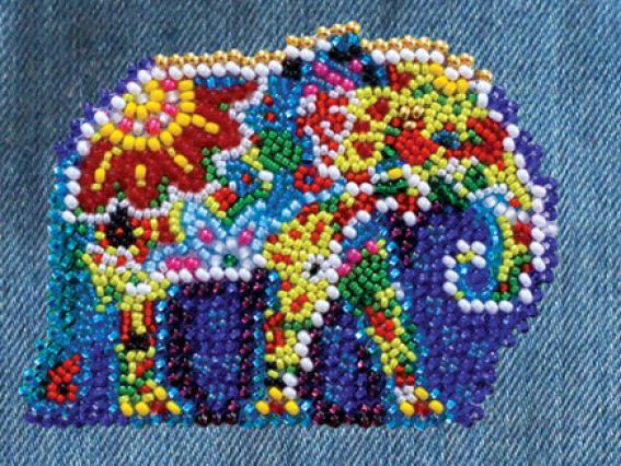 Набір для вишивання бісером Патерихолст, СЛОН AD-102, Абрис Арт Набір для вишивання бісером Патерихолст, СЛОН AD-102, Абрис Арт