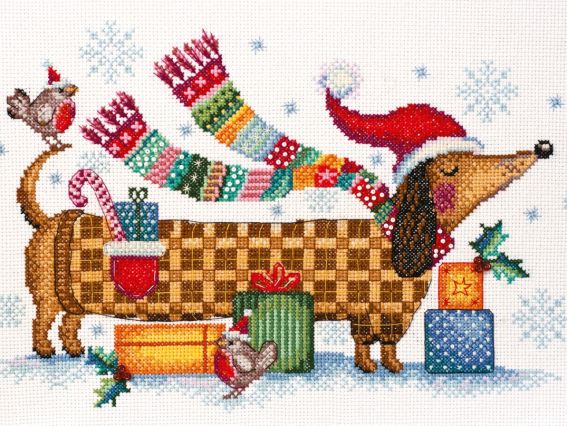 AH-043 Чую праздник!, Абрис Арт набор для вышивания нитками AH-043 Чую праздник!, Абрис Арт набор для вышивания нитками