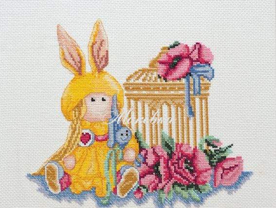 АН-045 Куколка, Абрис Арт, набор для вышивания крестом