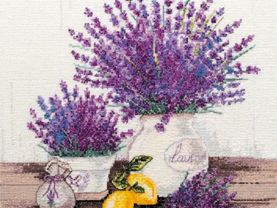 АН-064 Аромат провансу Абрис Арт набір для вишивання хрестом АН-064 Аромат провансу Абрис Арт набір для вишивання хрестом