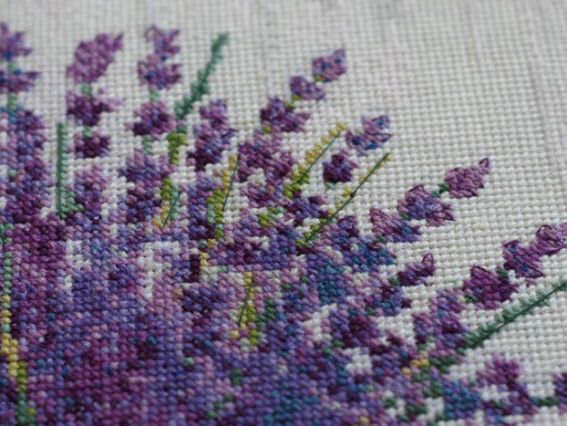 Вишивка хрестом, AH-064 Аромат провансу, Абріс Арт 