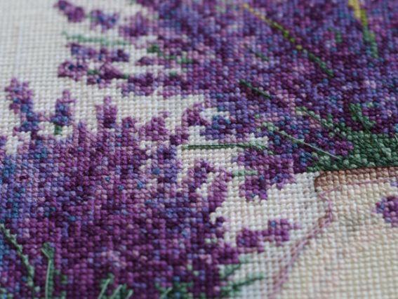 Вишивка хрестом, AH-064 Аромат провансу, Абріс Арт 