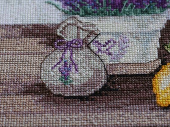 Вишивка хрестом, AH-064 Аромат провансу, Абріс Арт 