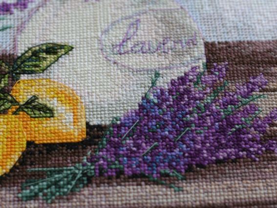 Вишивка хрестом, AH-064 Аромат провансу, Абріс Арт 