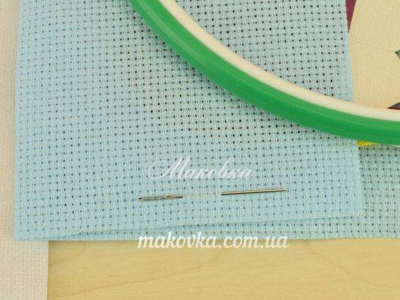 AHM-010 Перша зірка, набір з пяльцями для вишивання хрестом, Абріс Арт