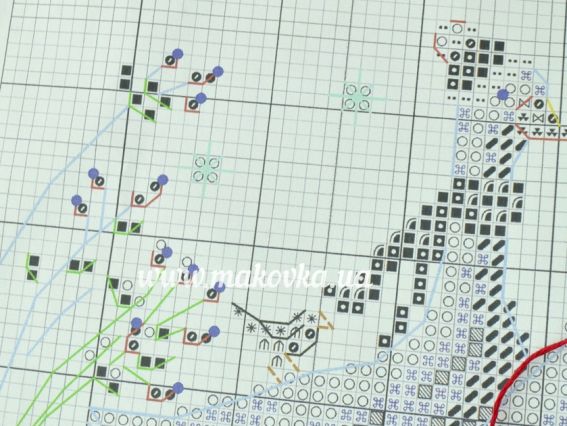 AHM-016 Три веселих гуся , набір з пяльцями для вишивання хрестом, Абріс Арт