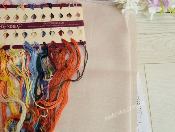 Набір для вишивання хрестиком подушки AHP-008 Дружба (оленятко), Абріс Арт