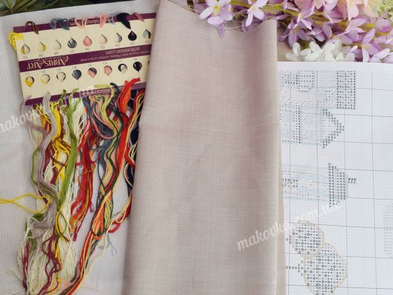 Набір для вишивання хрестиком подушки AHP-010 Захоплююча подорож (цуценя), Абріс Арт