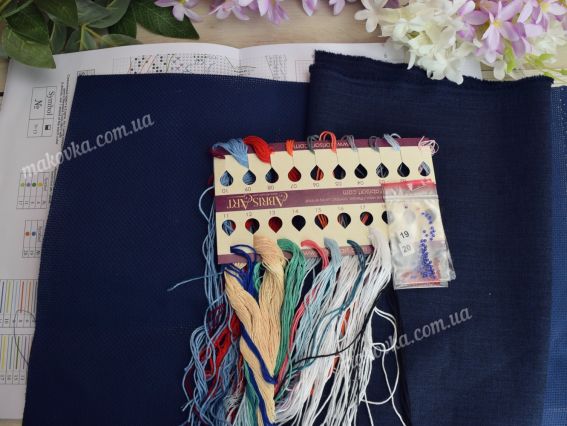 Набір для вишивання хрестиком подушки AHP-016 Грайливі котики, Абріс Арт