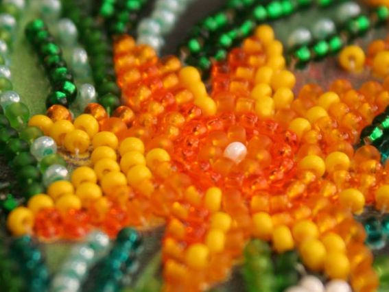 Набор для вышивания бисером миди AMB-009 Земные звезды, Абрис Арт