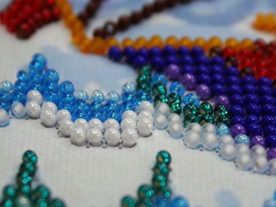 Набір для вишивання бісером міді AMB-010 Попутний вітер  Абріс Арт