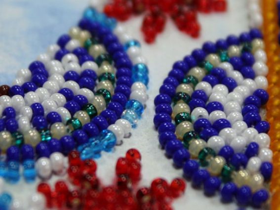 Набір для вишивання бісером міді AMB-010 Попутний вітер  Абріс Арт