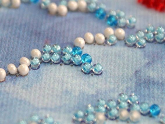 Набір для вишивання бісером міді AMB-010 Попутний вітер  Абріс Арт