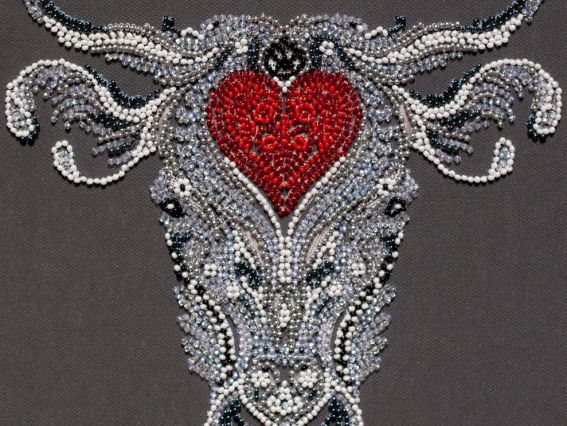 Вышивка бисером миди AMB-069 Телец Абрис Арт Вышивка бисером миди AMB-069 Телец Абрис Арт