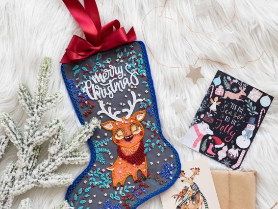 ABE-001 сапожок Cказочный олень Абрис Арт