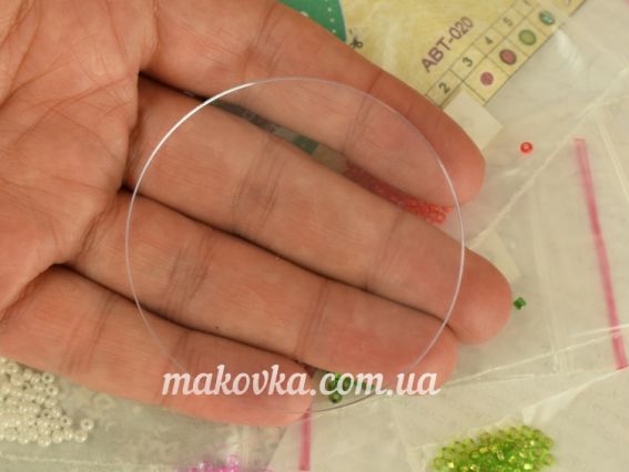 ABT-020 Новорічний будиночок Абріс Арт набір для вишивання бісером Новорічна іграшка 