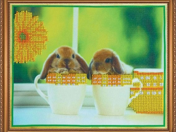 Братцы кролики (Кролики-1) АВ-011, Абрис Арт Братцы кролики (Кролики-1) АВ-011, Абрис Арт