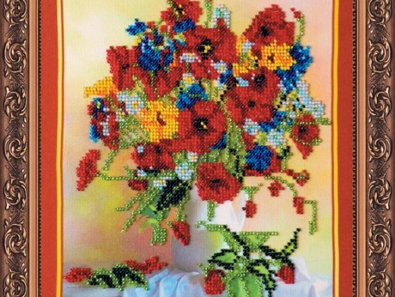 Летняя фантазия, АВ-047 Абрис Арт ВЫШИВКА БИСЕРОМ Летняя фантазия, АВ-047 Абрис Арт ВЫШИВКА БИСЕРОМ