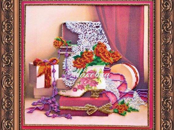 Вишивка бісером Дамські штучки, АВ-136, Абріс Арт