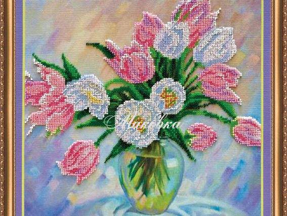 Вышивка бісером Весенняя лирика, АВ-241, Абрис Арт Вышивка бісером Весенняя лирика, АВ-241, Абрис Арт