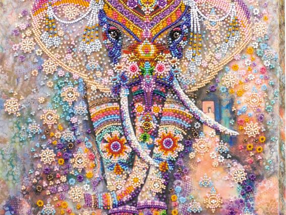 Набір для вишивання бісером АВ-587, Чудо Індії , Абріс Арт,