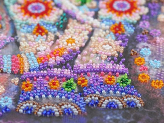 Набір для вишивання бісером АВ-587, Чудо Індії , Абріс Арт,