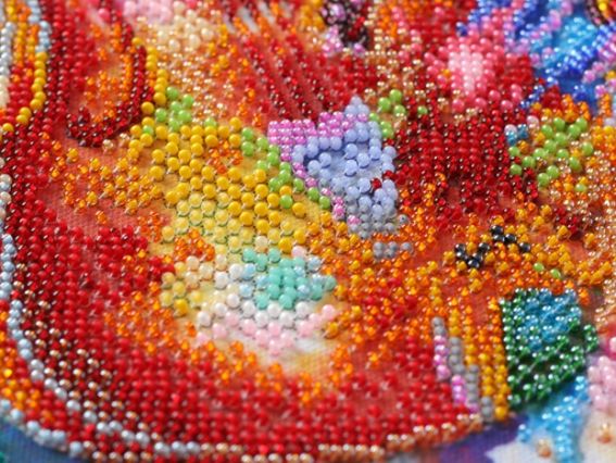 Набір для вишивання бісером AB-629 Іскри звуку Абріс Арт