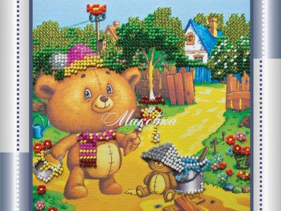 Вышивка бісером АМ-023 Художник, Абрис Арт