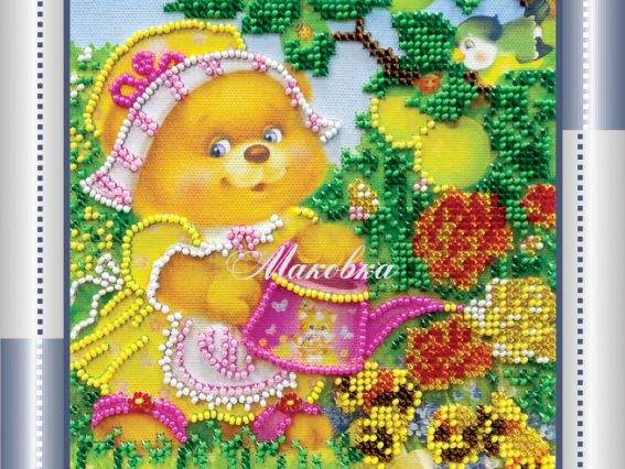 Вышивка бісером АМ-036 Хозяюшка, Абрис Арт