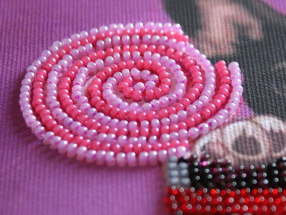 Набір для вишивання бісером АМ-166 Милий малюк,  Абріс Арт,