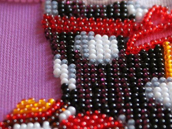 Набір для вишивання бісером АМ-166 Милий малюк,  Абріс Арт,