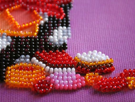 Набір для вишивання бісером АМ-166 Милий малюк,  Абріс Арт,