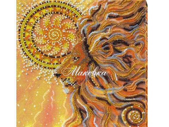 Вишивка бісером міді AMB-021 Солнцелев, Абрис Арт