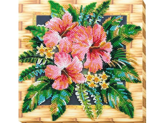 Вишивка бісером міді AMB-026 Квіти Танзанії, Абрис Арт