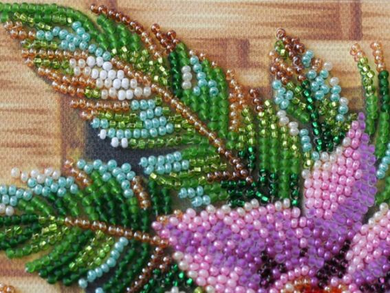 Набір для вишивання бісером міді AMB-027 Каттлея, Абріс Арт