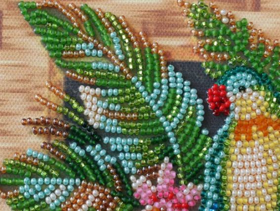 Набір для вишивання бісером міді AMB-029 Папуги Лорі Абріс Арт