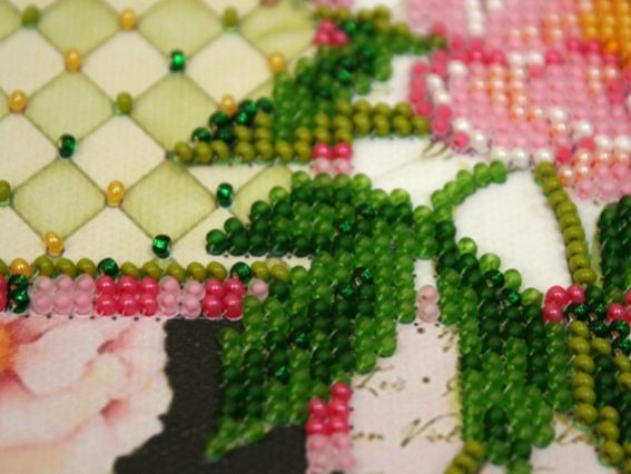 Набор для вышивания бисером АМ-179 Шебби-шик, Абрис Арт