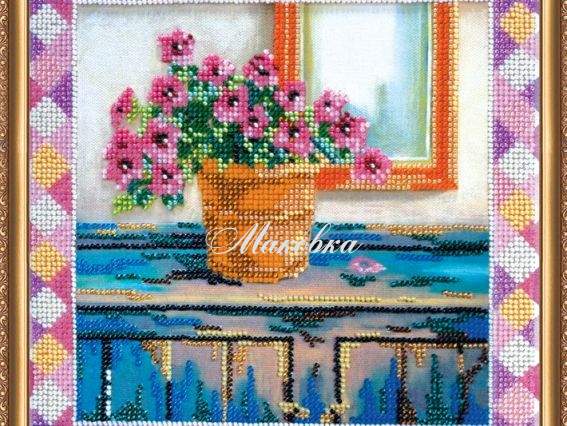 Вишивка бісером Азалія, АВ-383 Абрис Арт