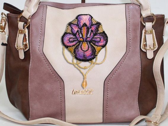 Набір для вишивання AD-007, Набір-прикраса Ірис, Абріс Арт